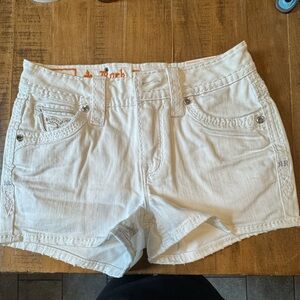 Rock Revival Women's White Jean Shorts